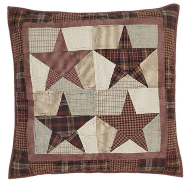 Abilene Star Quilted Euro Sham 26x26 VHC Brands - The Fox Decor